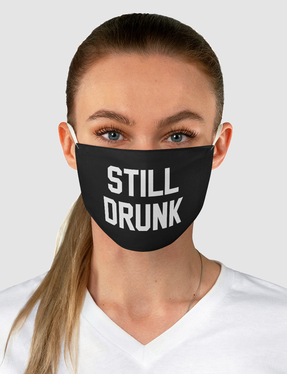 Still Drunk | Two-Layer Polyester Fabric Face Mask OniTakai