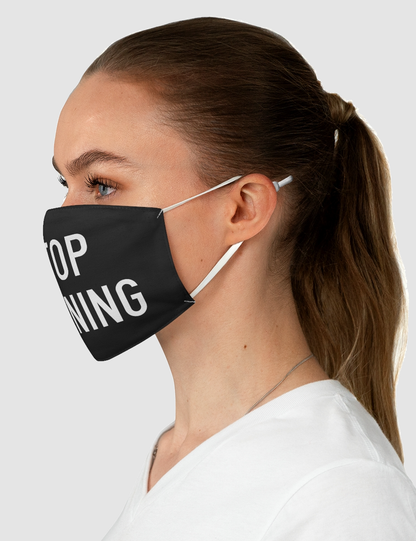 Stop Whining | Two-Layer Polyester Fabric Face Mask OniTakai