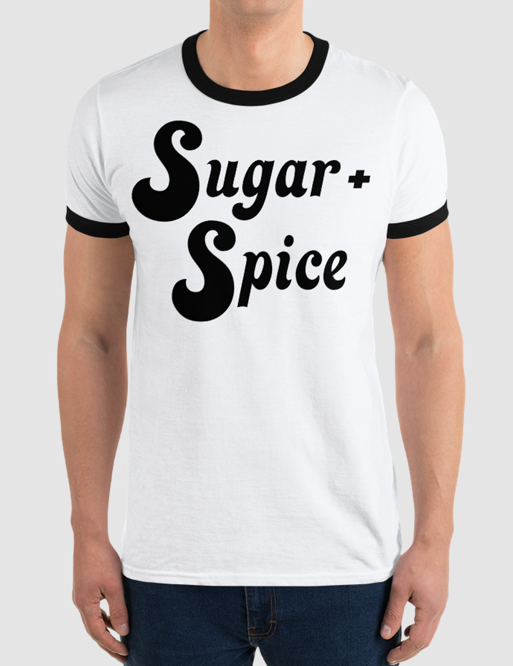 Sugar And Spice | Men's Ringer T-Shirt OniTakai