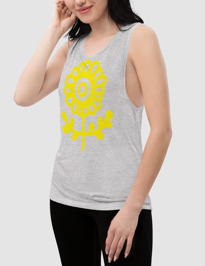 Sunflower | Women's Muscle Tank Top OniTakai