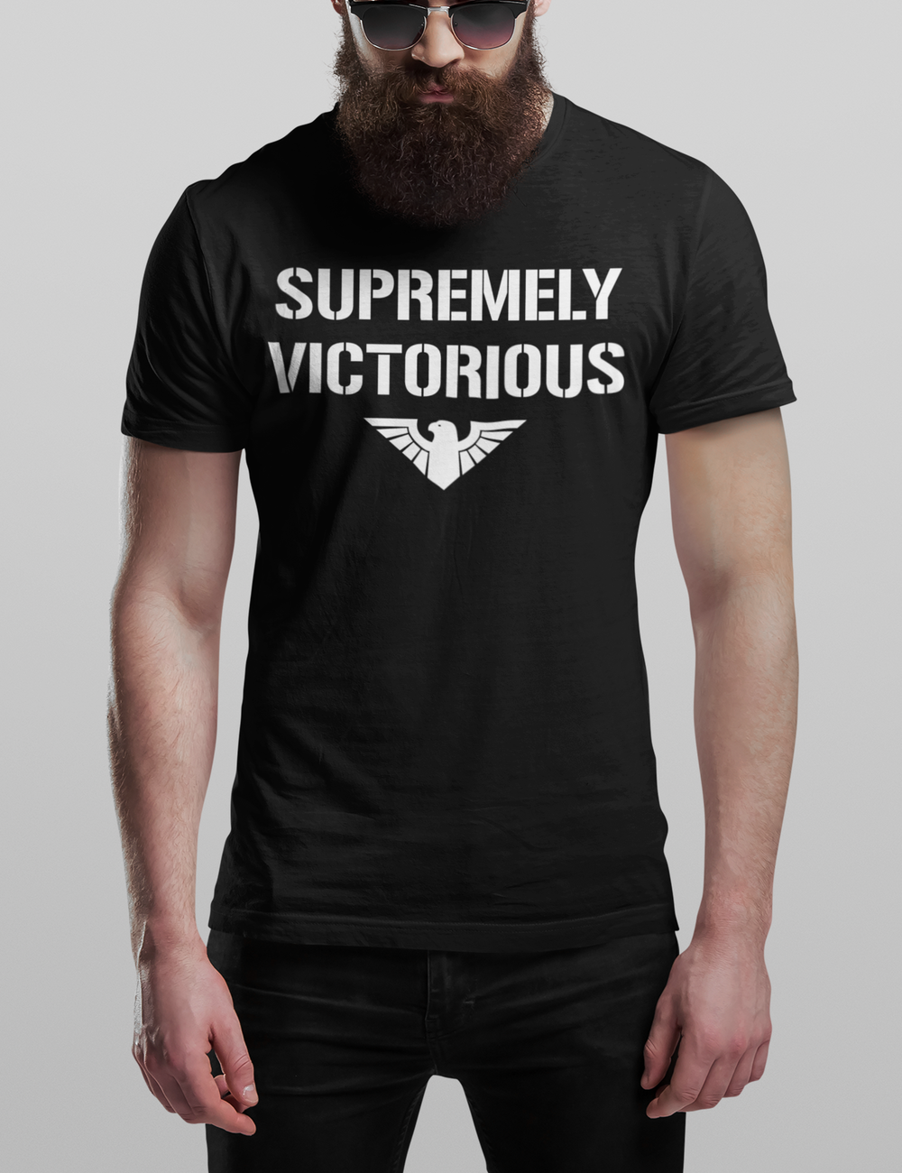 Supremely Victorious | Men's Fitted T-Shirt OniTakai