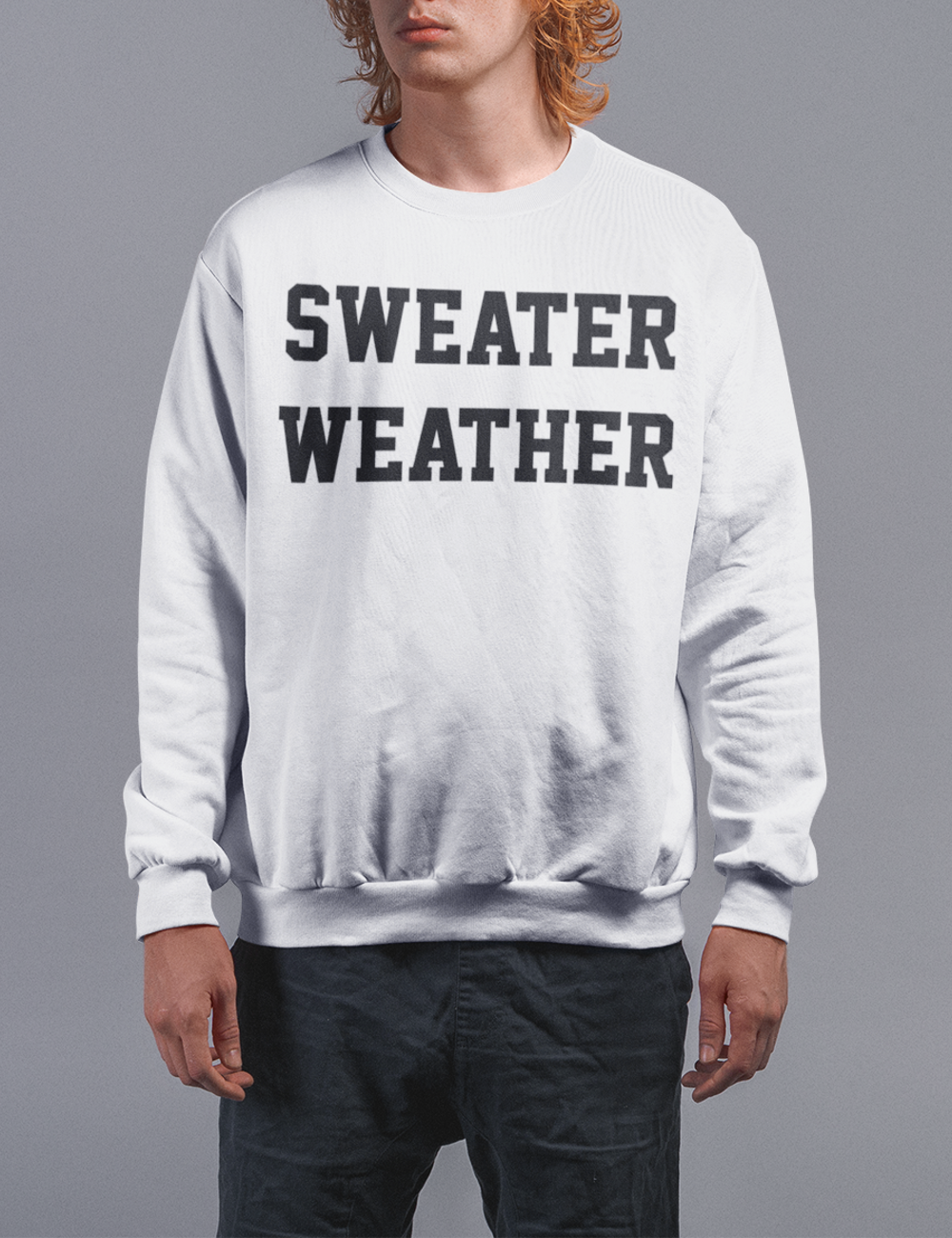 Sweater Weather | Crewneck Sweatshirt OniTakai