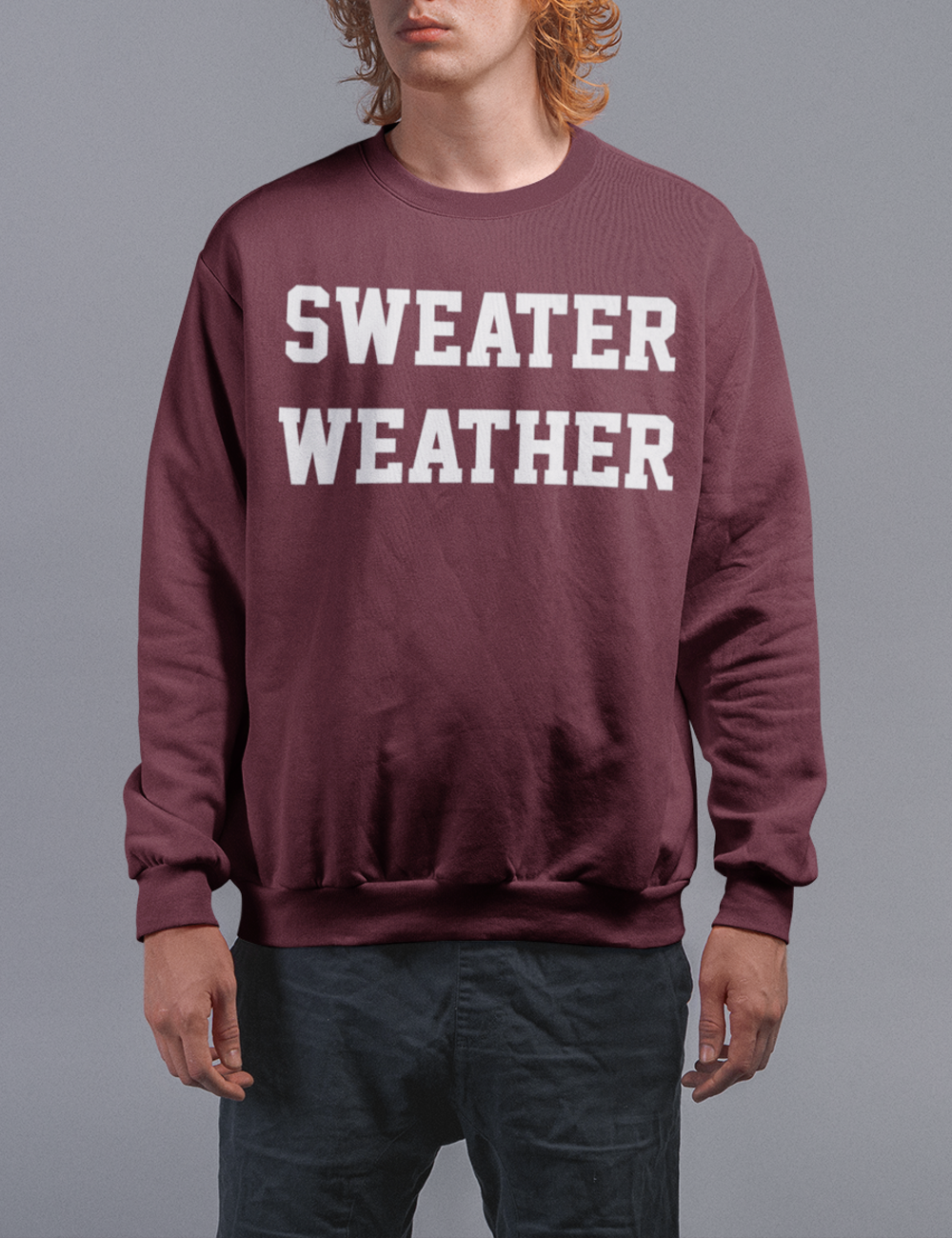 Sweater Weather | Crewneck Sweatshirt OniTakai