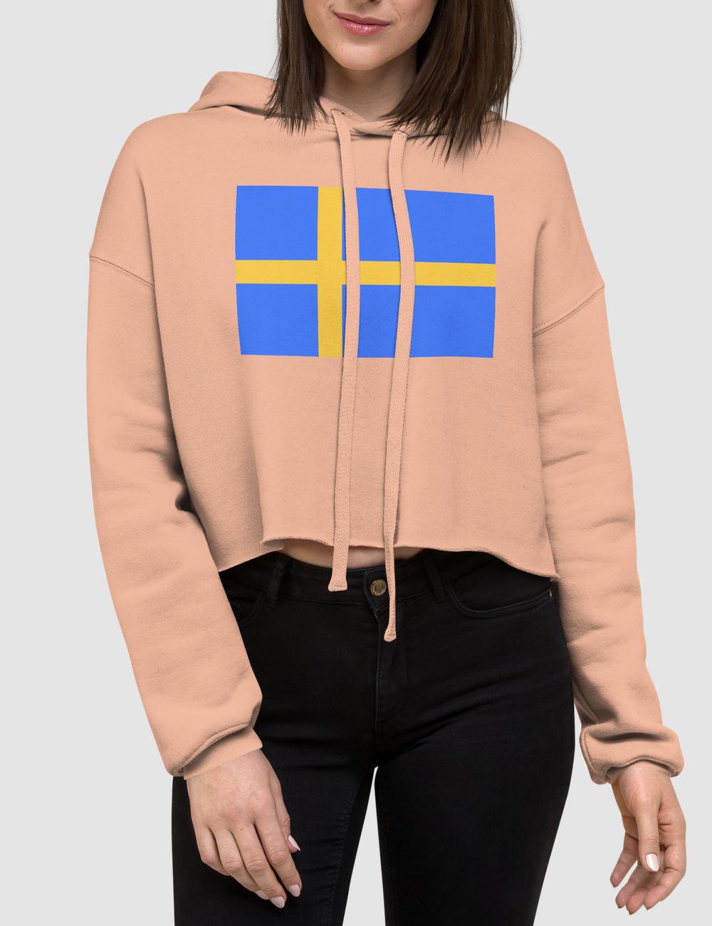 Swedish Flag | Crop Hoodie OniTakai