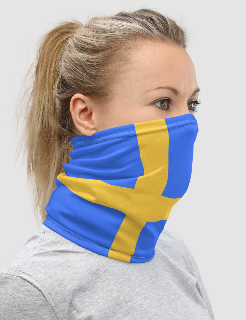 Swedish Flag | Neck Gaiter Face Mask OniTakai