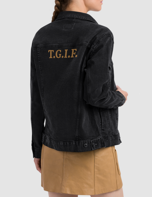 T.G.I.F. | Women's Denim Jacket OniTakai