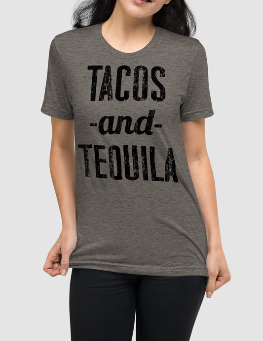 Tacos And Tequila | Tri-Blend T-Shirt OniTakai