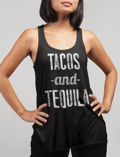 Tacos And Tequila Women's Cut Racerback Tank Top OniTakai