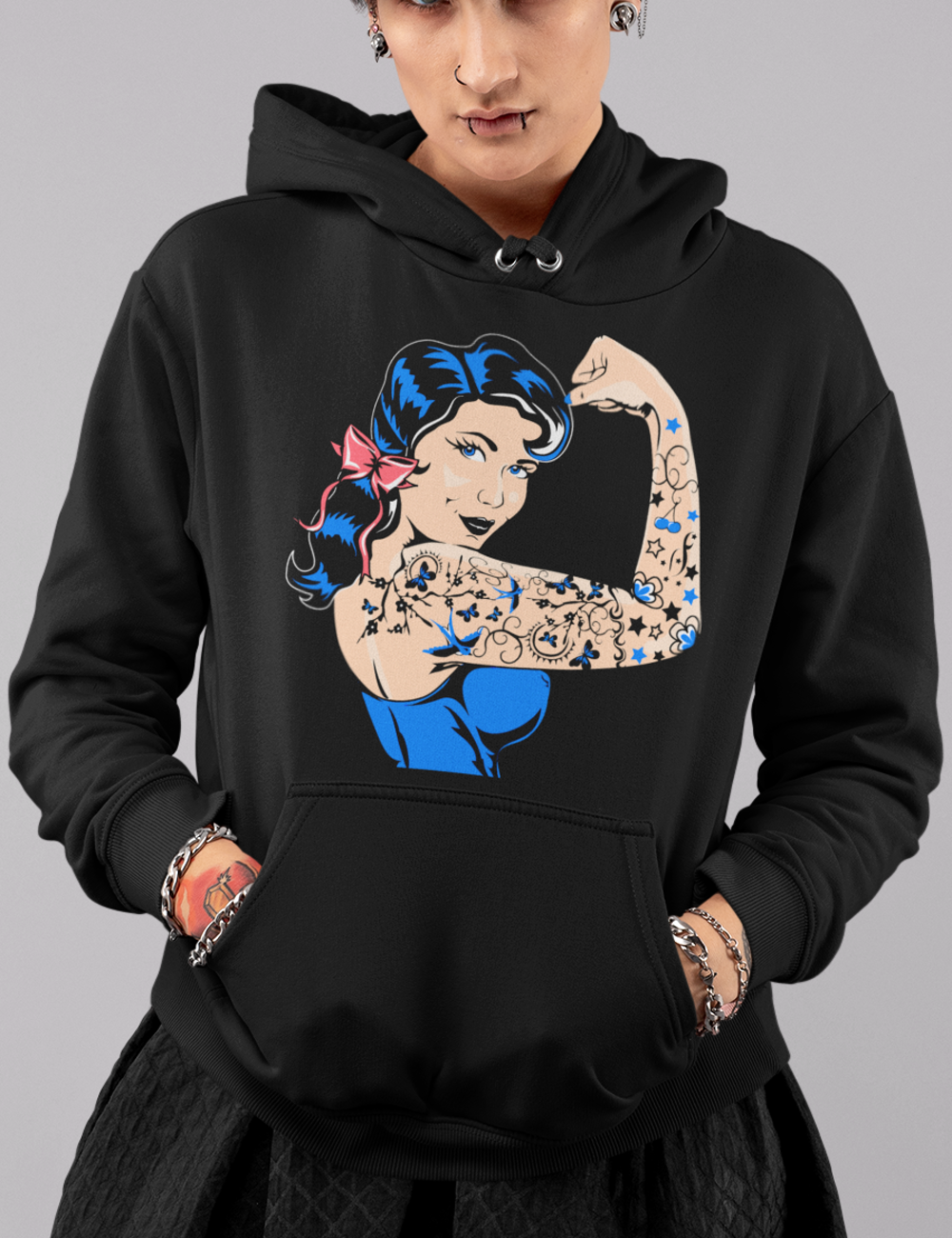 Tattooed And Fabulous | Premium Hoodie OniTakai