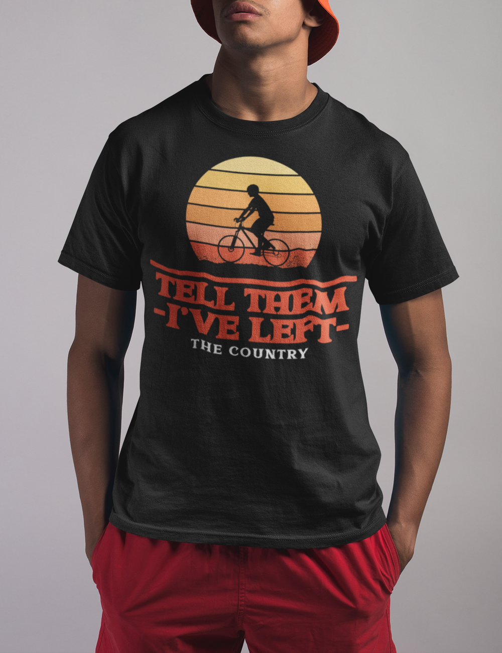 Tell Them I've Left The Country | T-Shirt OniTakai