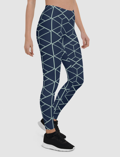 Tessellated Hexagon | Women's Standard Yoga Leggings OniTakai