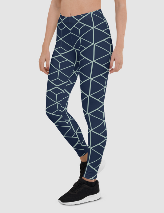 Tessellated Hexagon | Women's Standard Yoga Leggings OniTakai