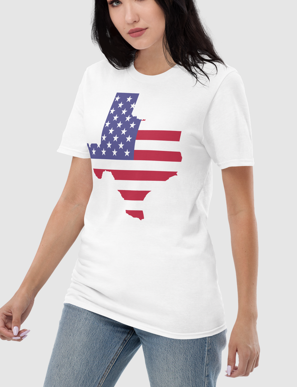 Texas USA Flag Women's Relaxed T-Shirt OniTakai
