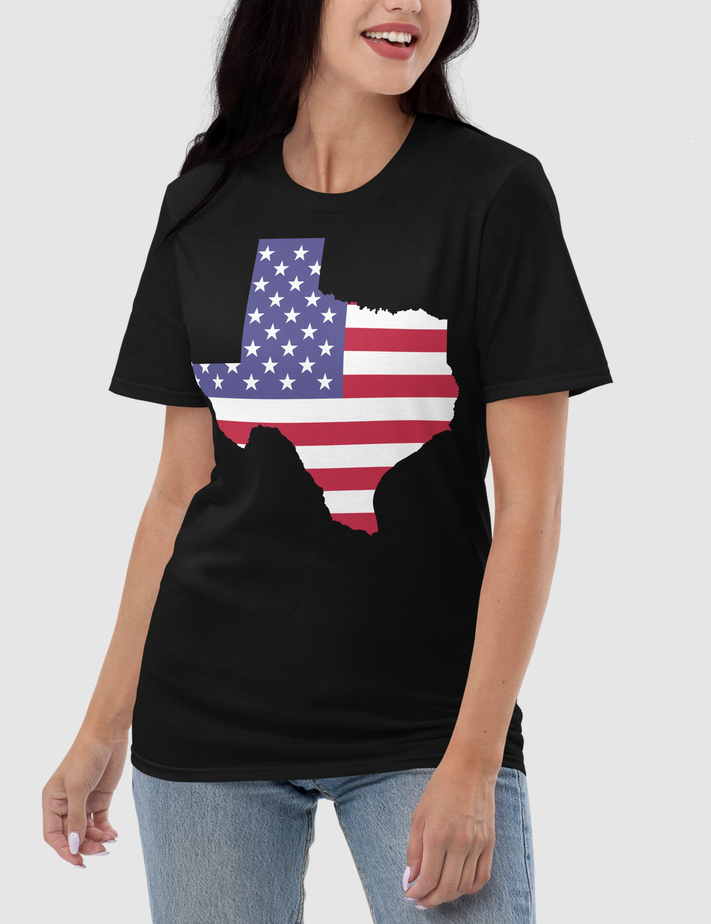 Texas USA Flag Women's Relaxed T-Shirt OniTakai