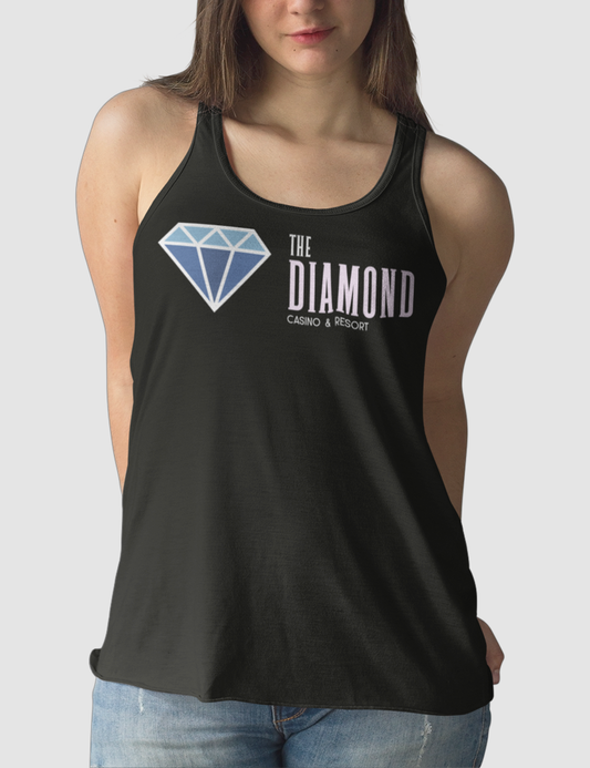 The Diamond Casino & Resort | Women's Cut Racerback Tank Top OniTakai