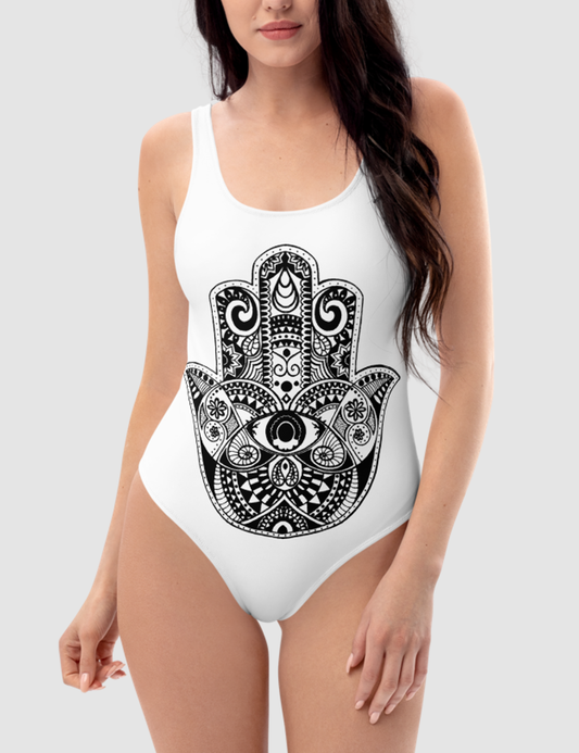 The Hamsa | Women's One-Piece Swimsuit OniTakai