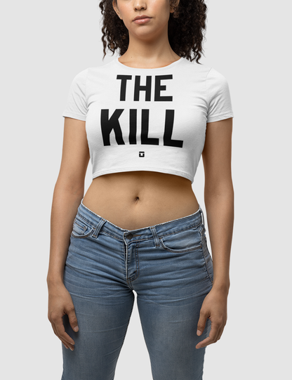 The Kill | Women's Fitted Crop Top T-Shirt OniTakai