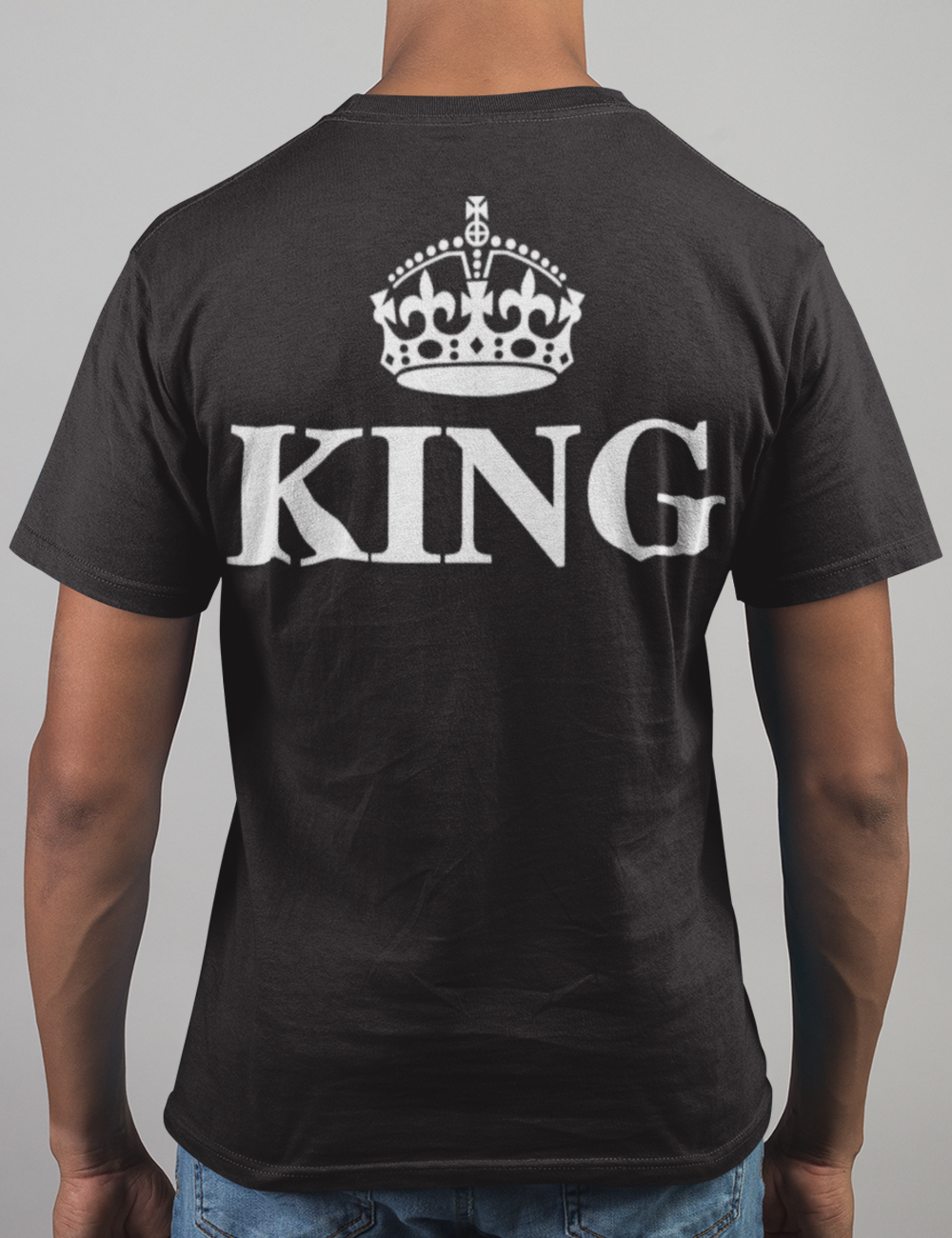 The King | Back Print T-Shirt OniTakai