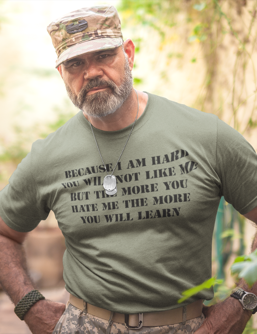 The More You Hate Me The More You Will Learn Men's Classic T-Shirt OniTakai