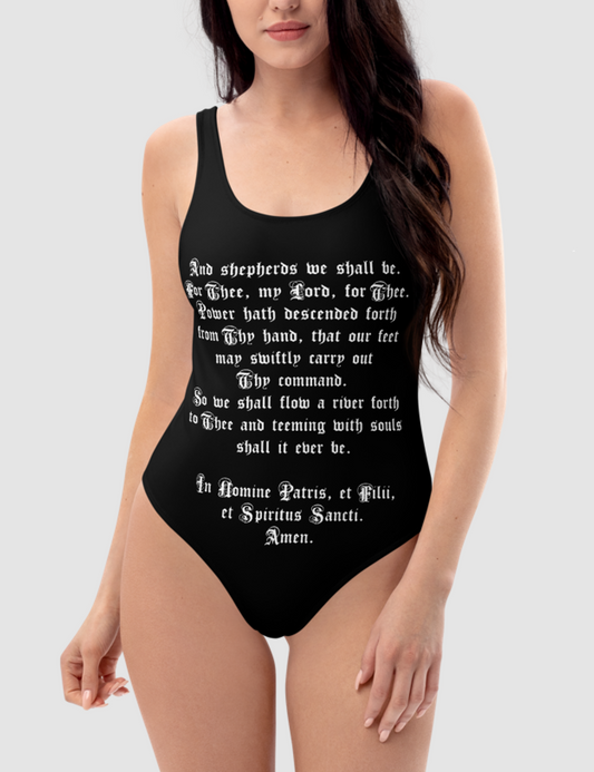 The Shepherd's Prayer | Women's One-Piece Swimsuit OniTakai