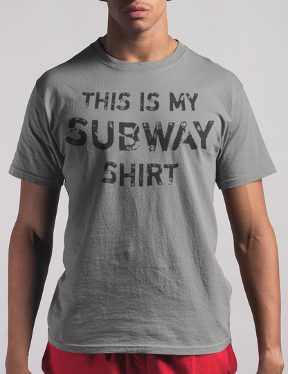 This Is My Subway Shirt Men's Classic T-Shirt OniTakai