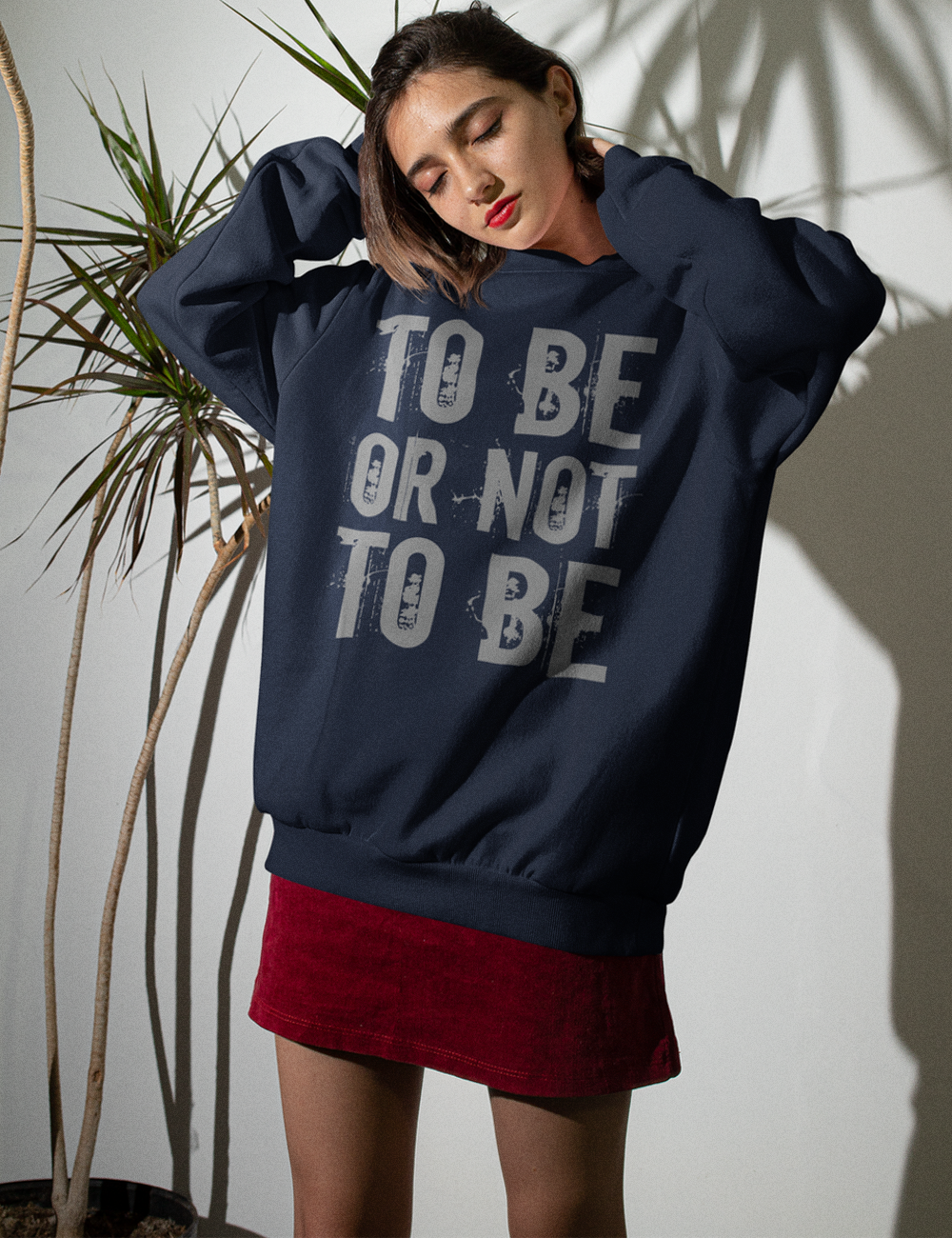 To Be Or Not To Be | Crewneck Sweatshirt OniTakai