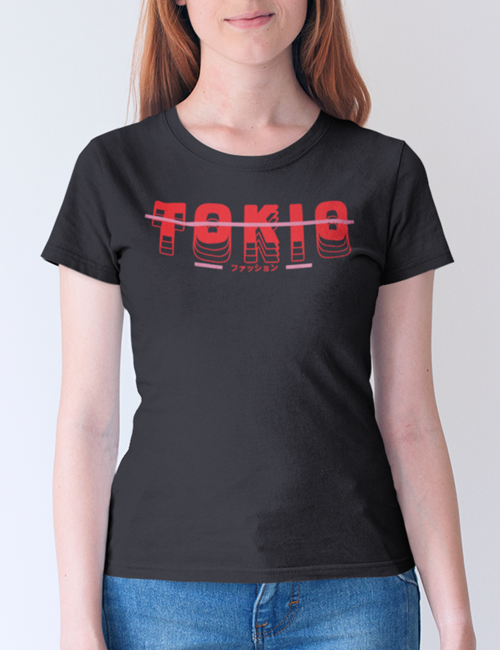 Tokio | Women's Fitted T-Shirt OniTakai