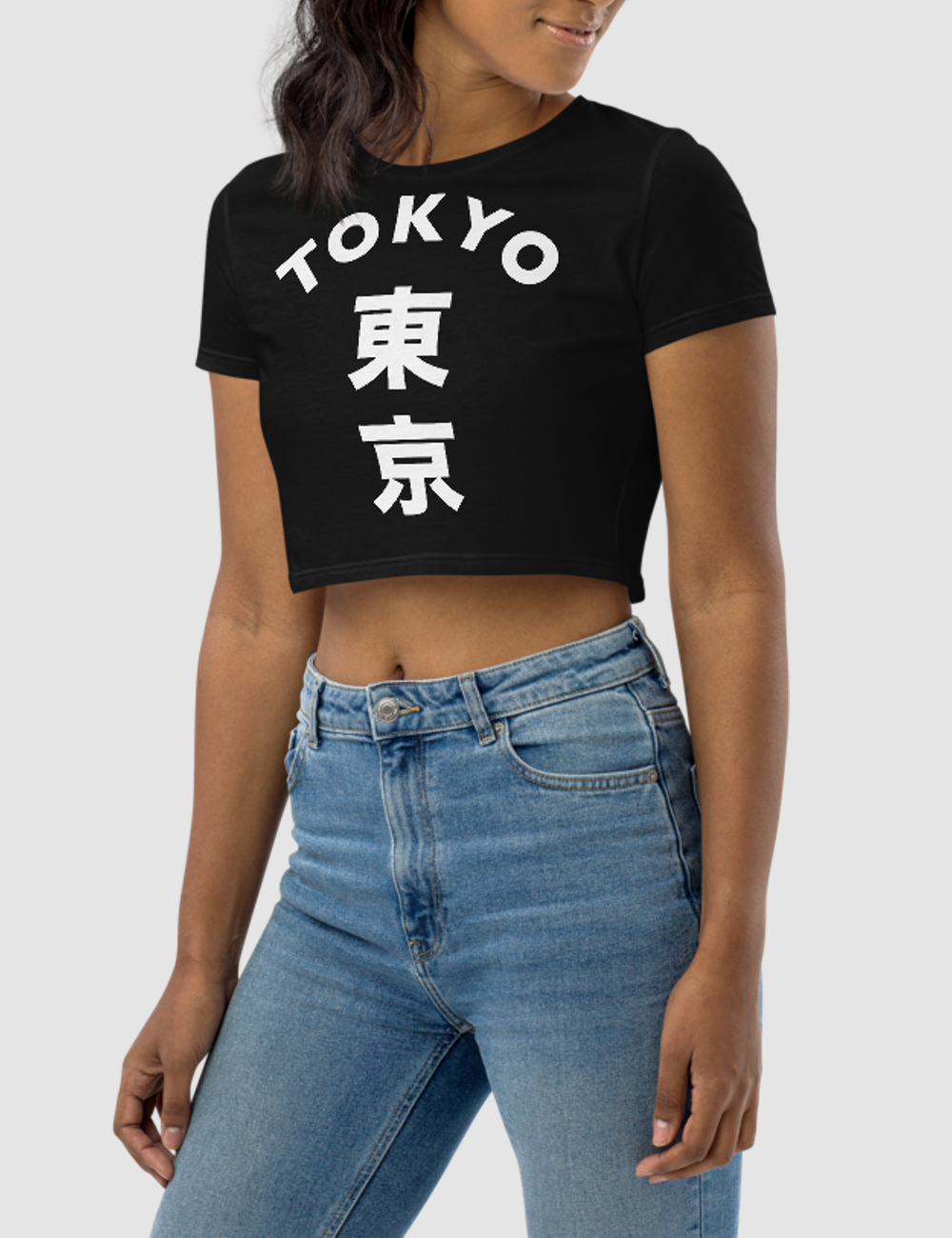 Tokyo Kanji | Women's Crop Top T-Shirt OniTakai