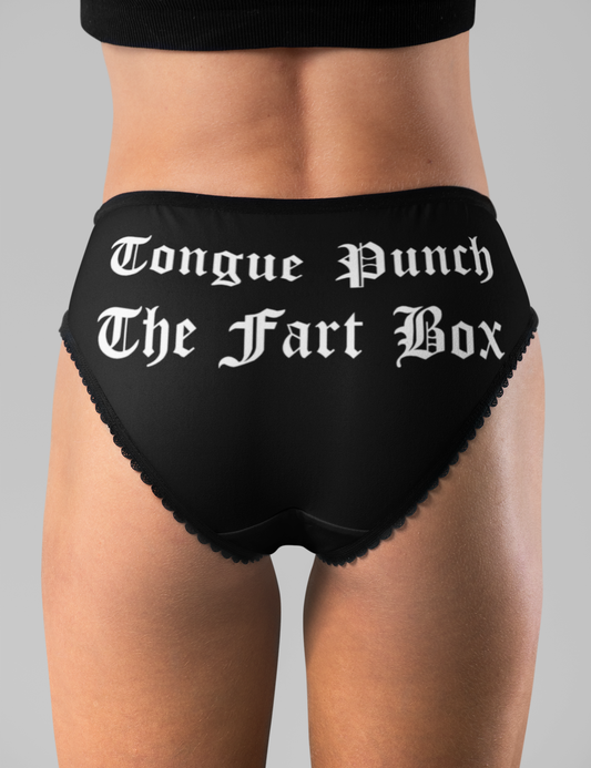 Tongue Punch The Fart Box | Women's Intimate Briefs OniTakai