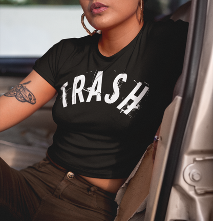 Trash Crop Top T-Shirt OniTakai
