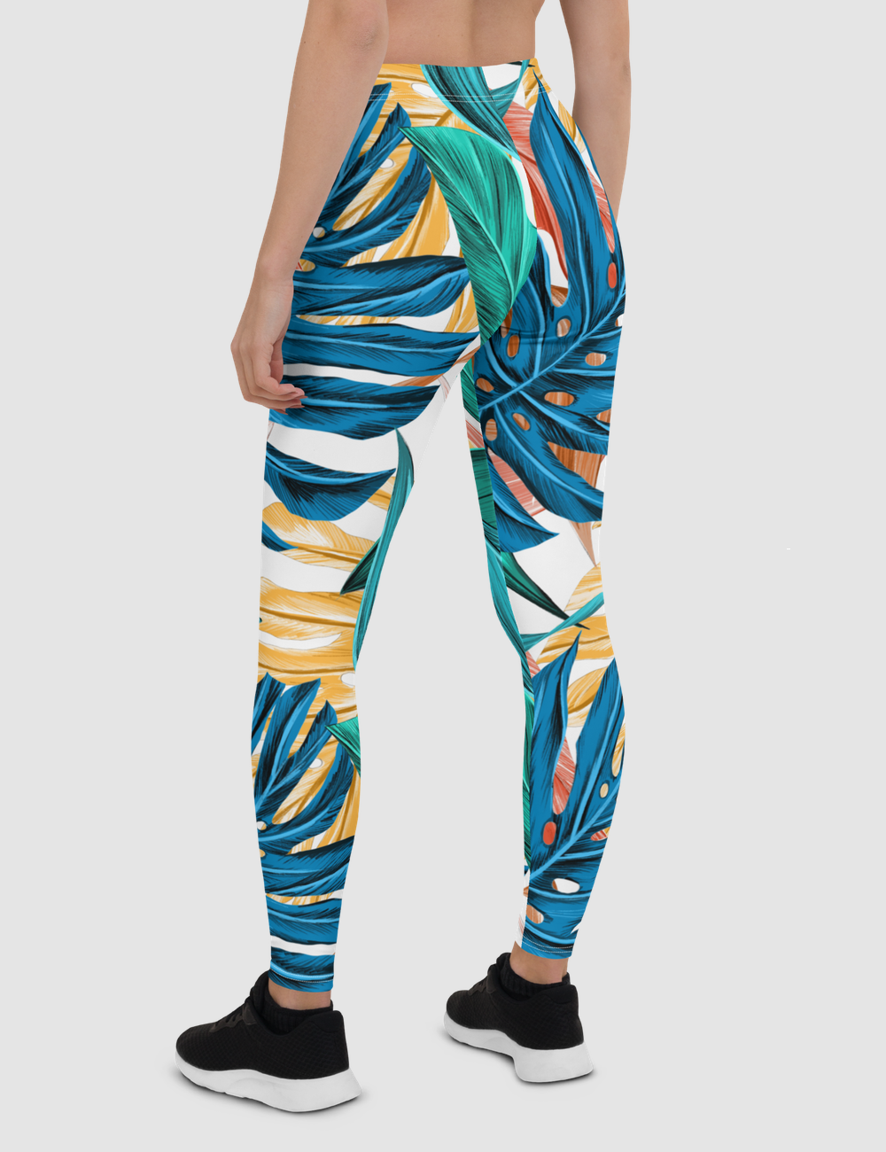 Tropical Exotic | Women's Standard Yoga Leggings OniTakai