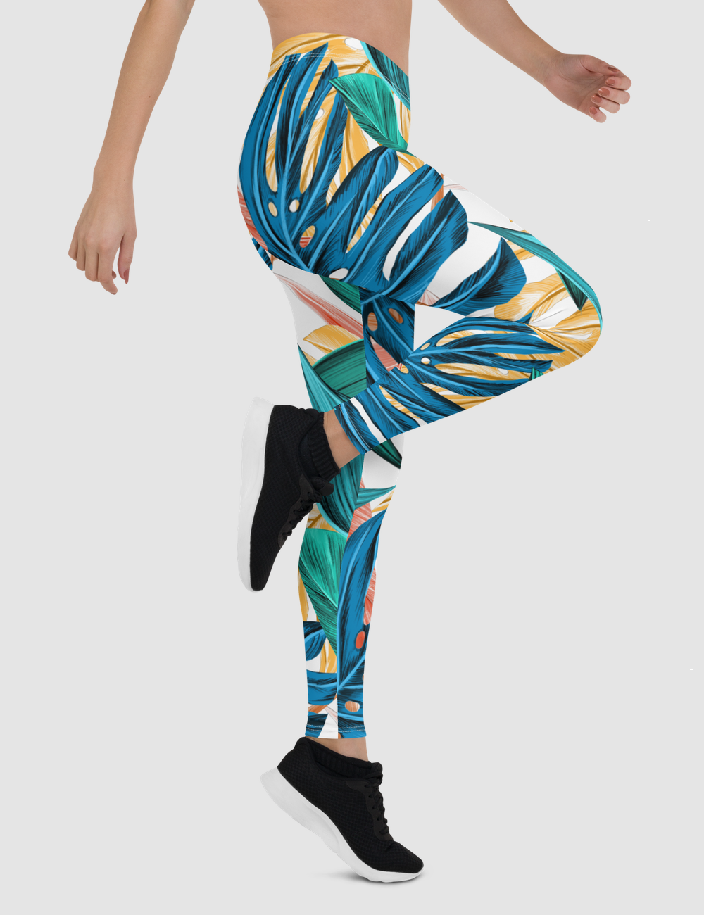 Tropical Exotic | Women's Standard Yoga Leggings OniTakai