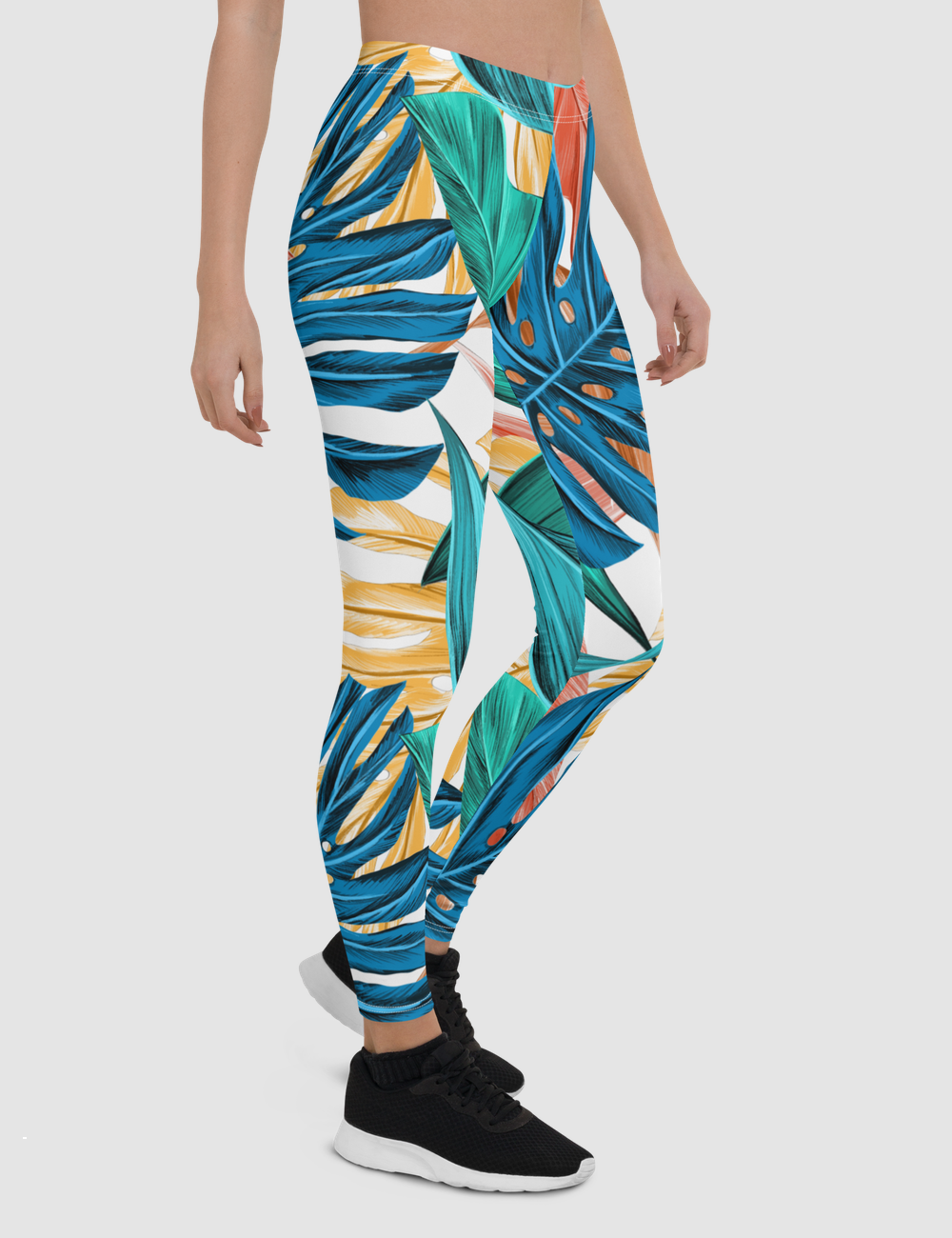 Tropical Exotic | Women's Standard Yoga Leggings OniTakai