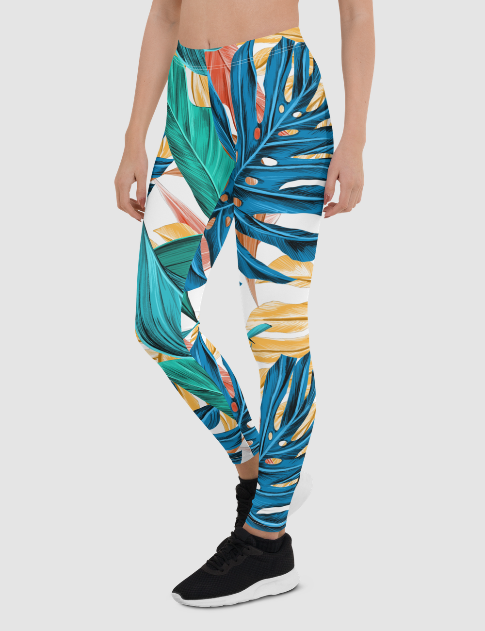 Tropical Exotic | Women's Standard Yoga Leggings OniTakai