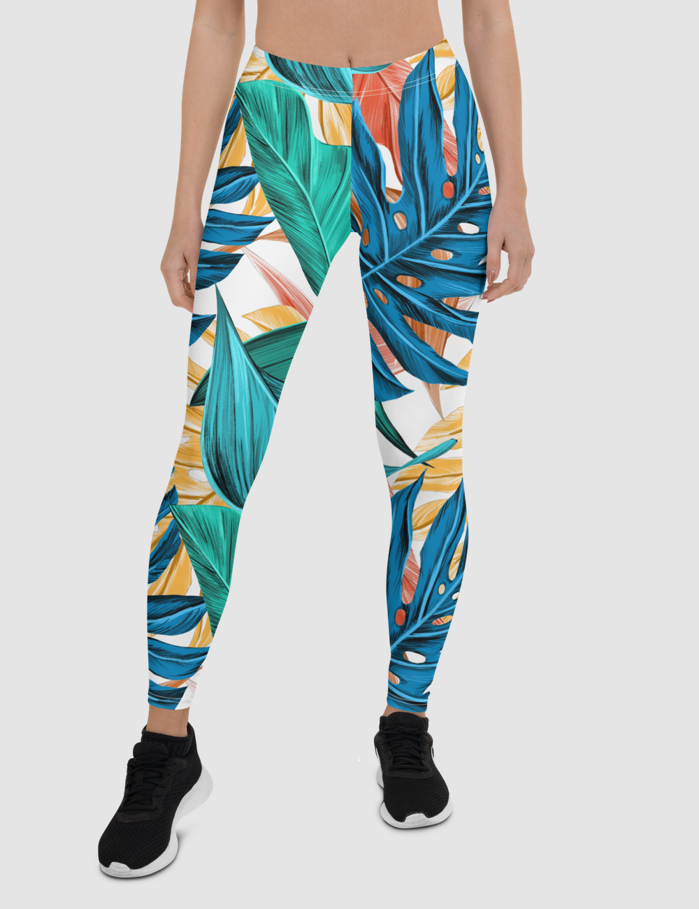 Tropical Exotic | Women's Standard Yoga Leggings OniTakai