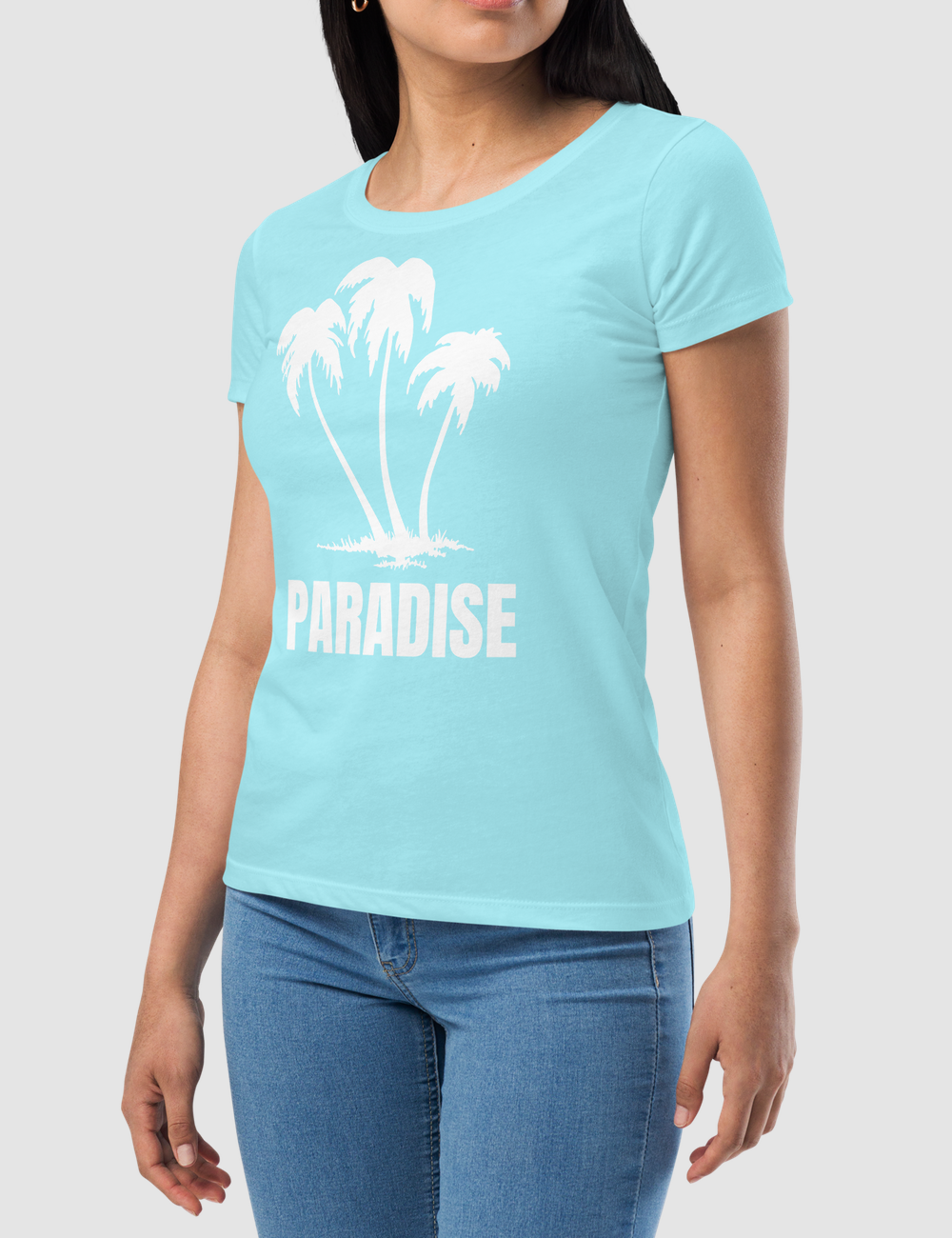 Tropical Paradise | Women's Fitted T-Shirt OniTakai