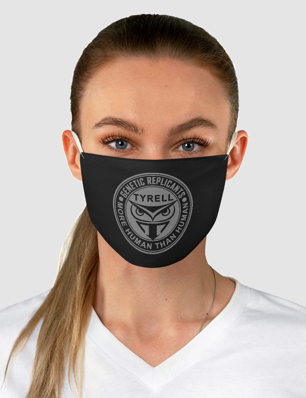 Tyrell Corporation Two-Layer Polyester Fabric Face Mask OniTakai