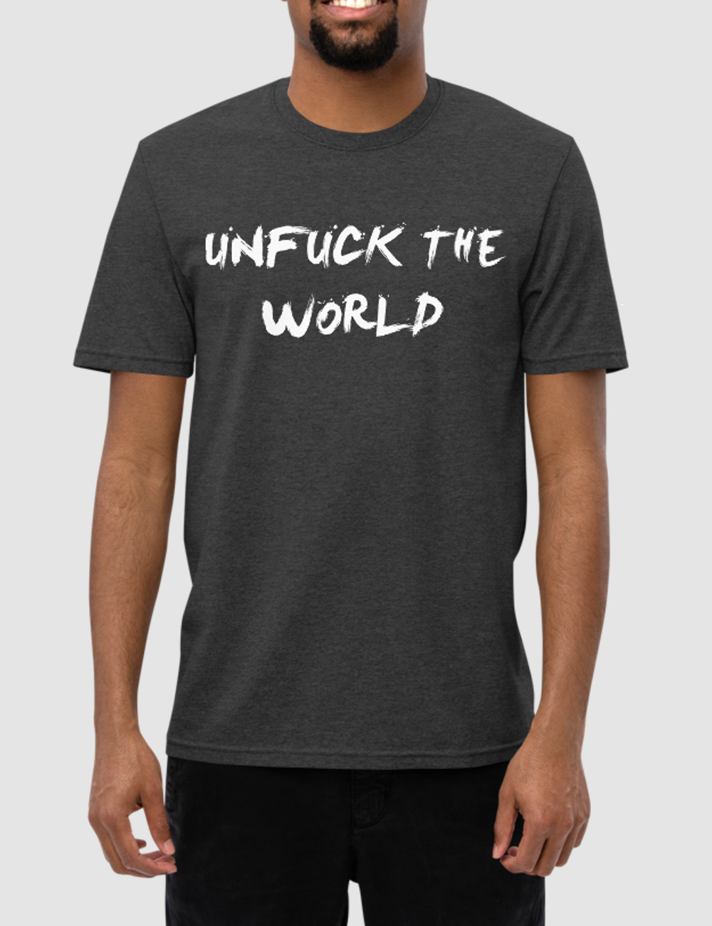 Unfuck The World | Unisex Recycled T-Shirt OniTakai