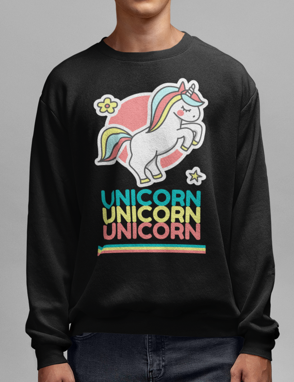 Unicorn Unicorn Unicorn | Crewneck Sweatshirt OniTakai