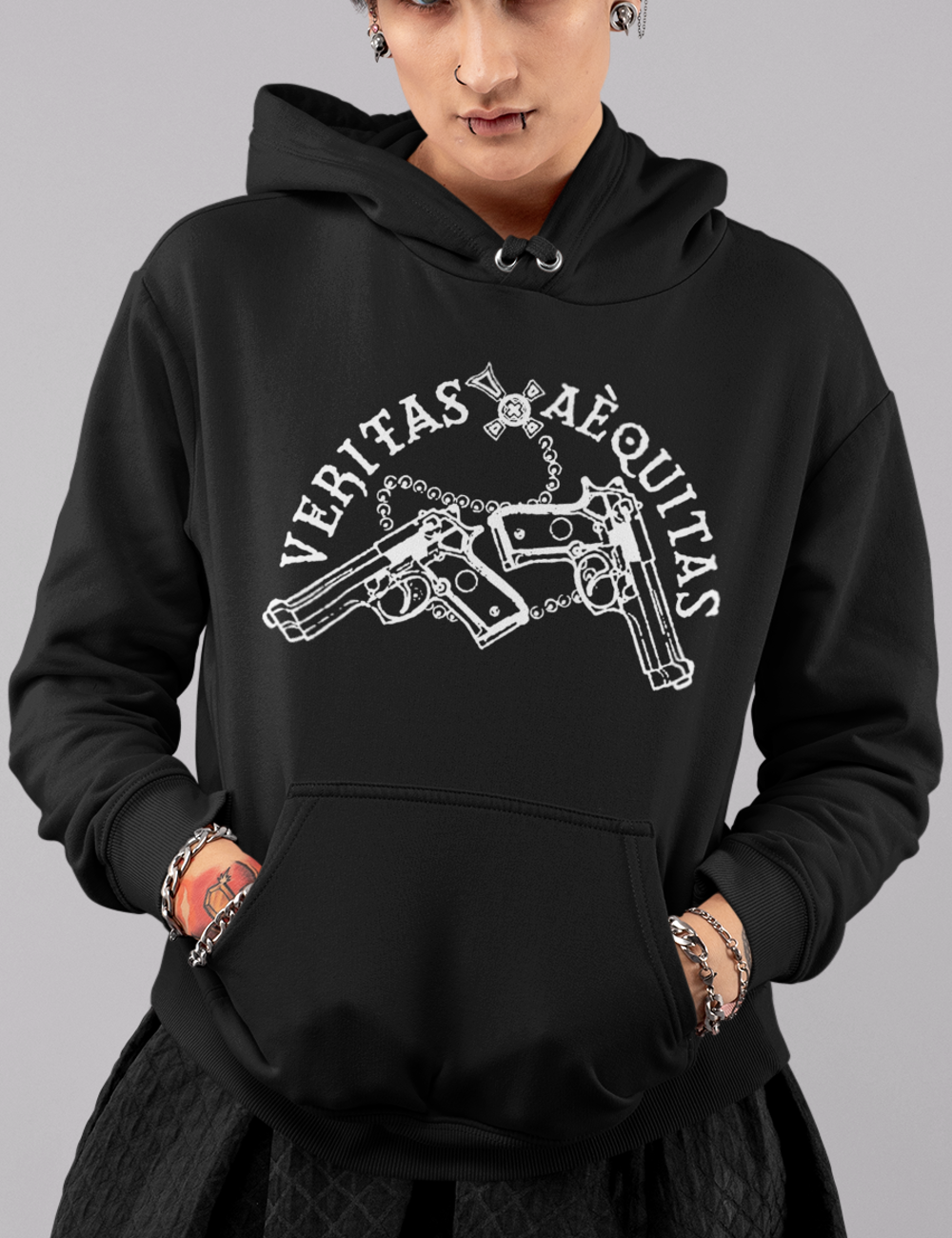 Veritas Aequitas | Premium Hoodie OniTakai