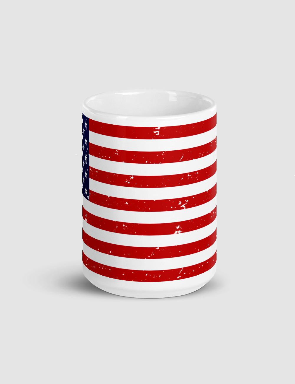 Vintage Grunge Style American Flag | Classic Mug OniTakai