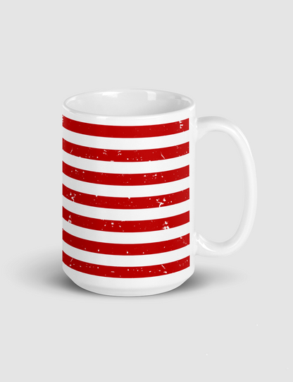 Vintage Grunge Style American Flag | Classic Mug OniTakai