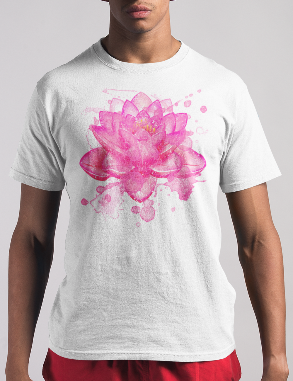 Vintage Lotus Flower T-Shirt OniTakai