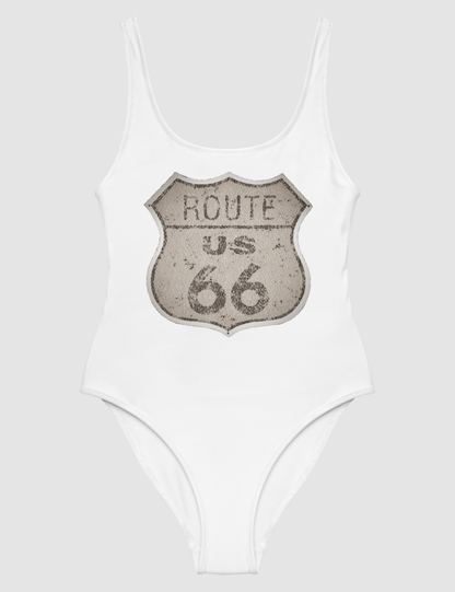 Vintage Route 66 | Women's One-Piece Swimsuit OniTakai