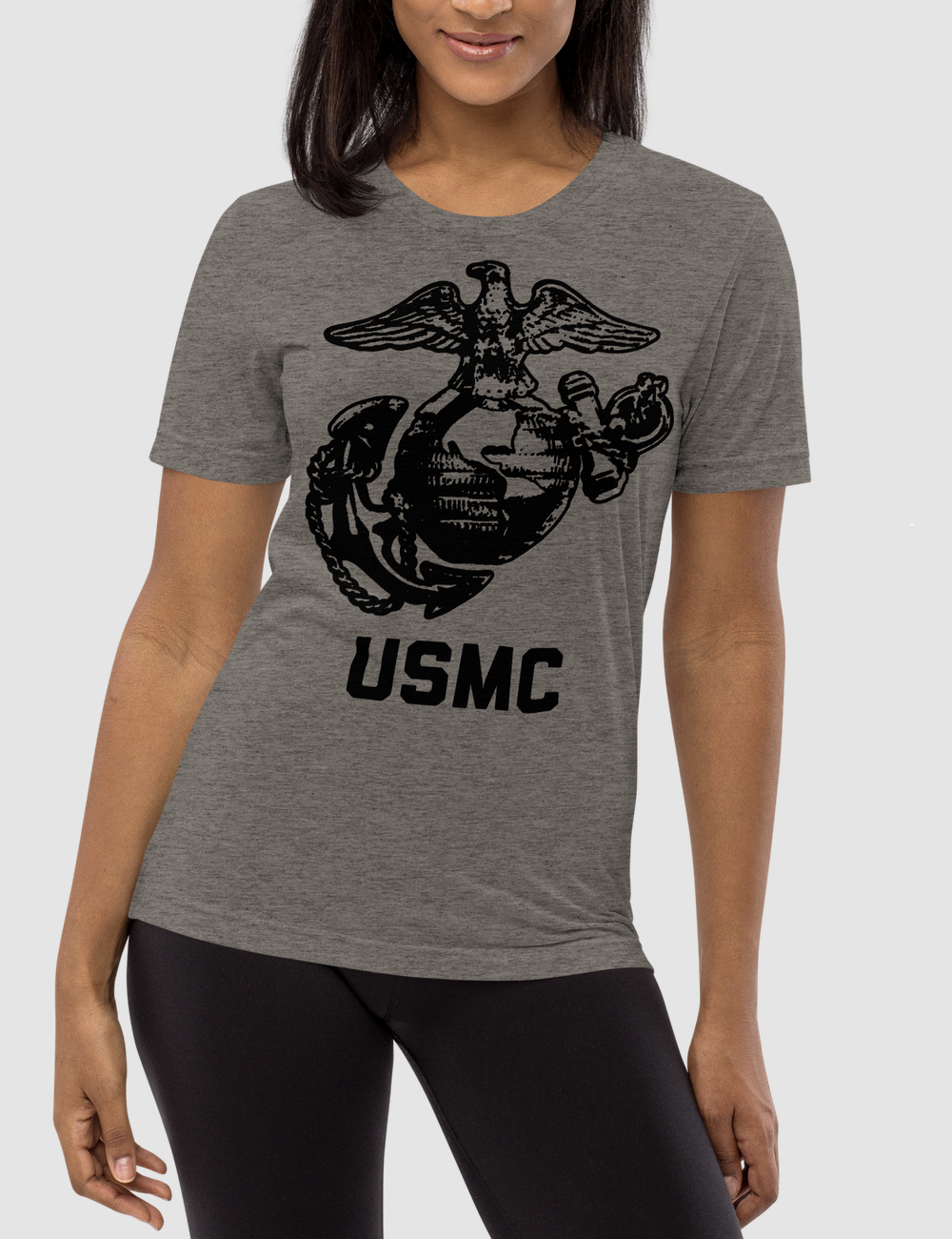 Vintage USMC Logo | Tri-Blend T-Shirt OniTakai
