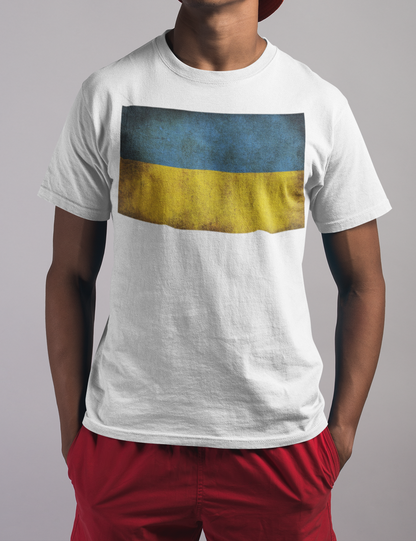 Vintage Ukrainian Flag | T-Shirt OniTakai