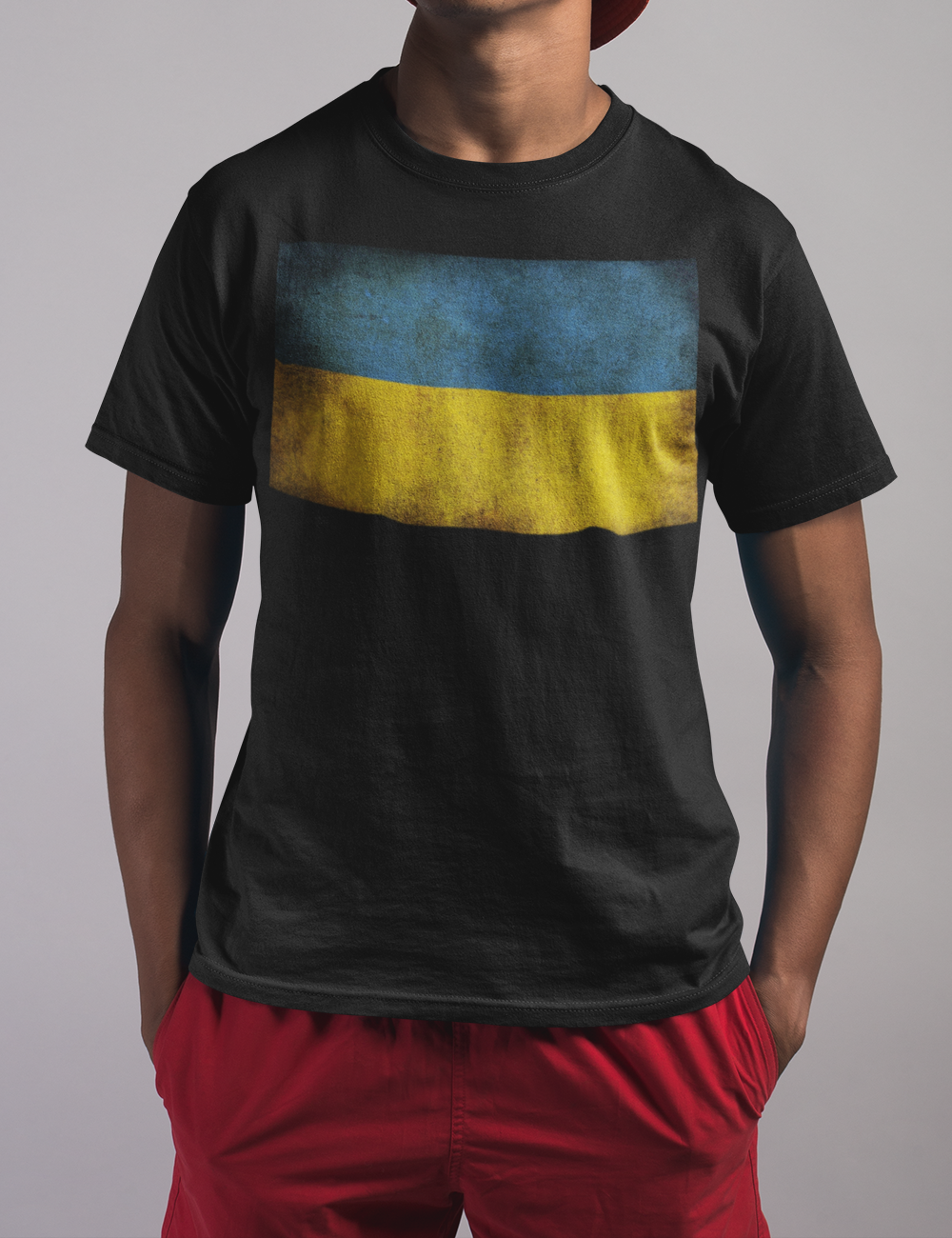 Vintage Ukrainian Flag | T-Shirt OniTakai