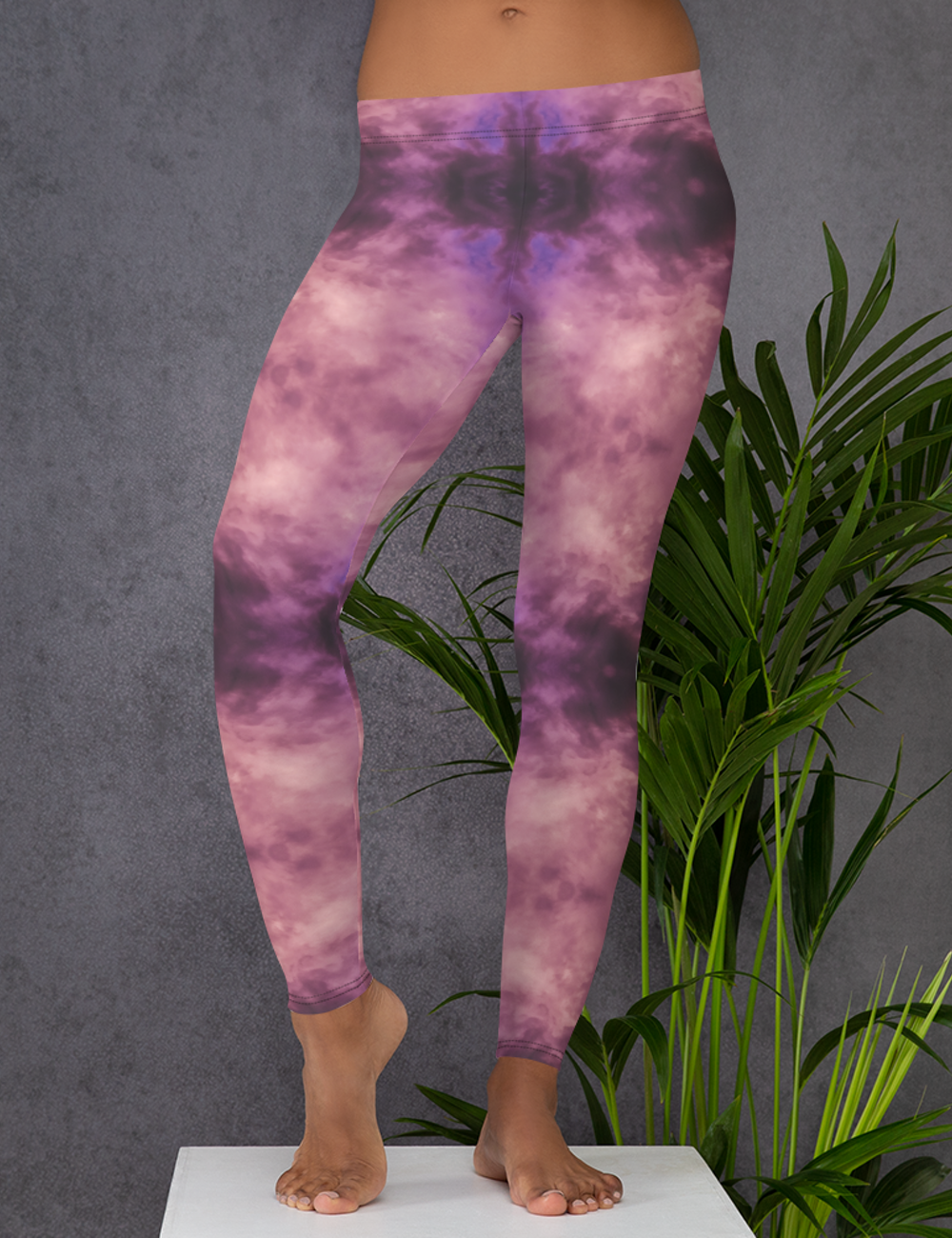 Violet Sky | Women's Standard Yoga Leggings OniTakai