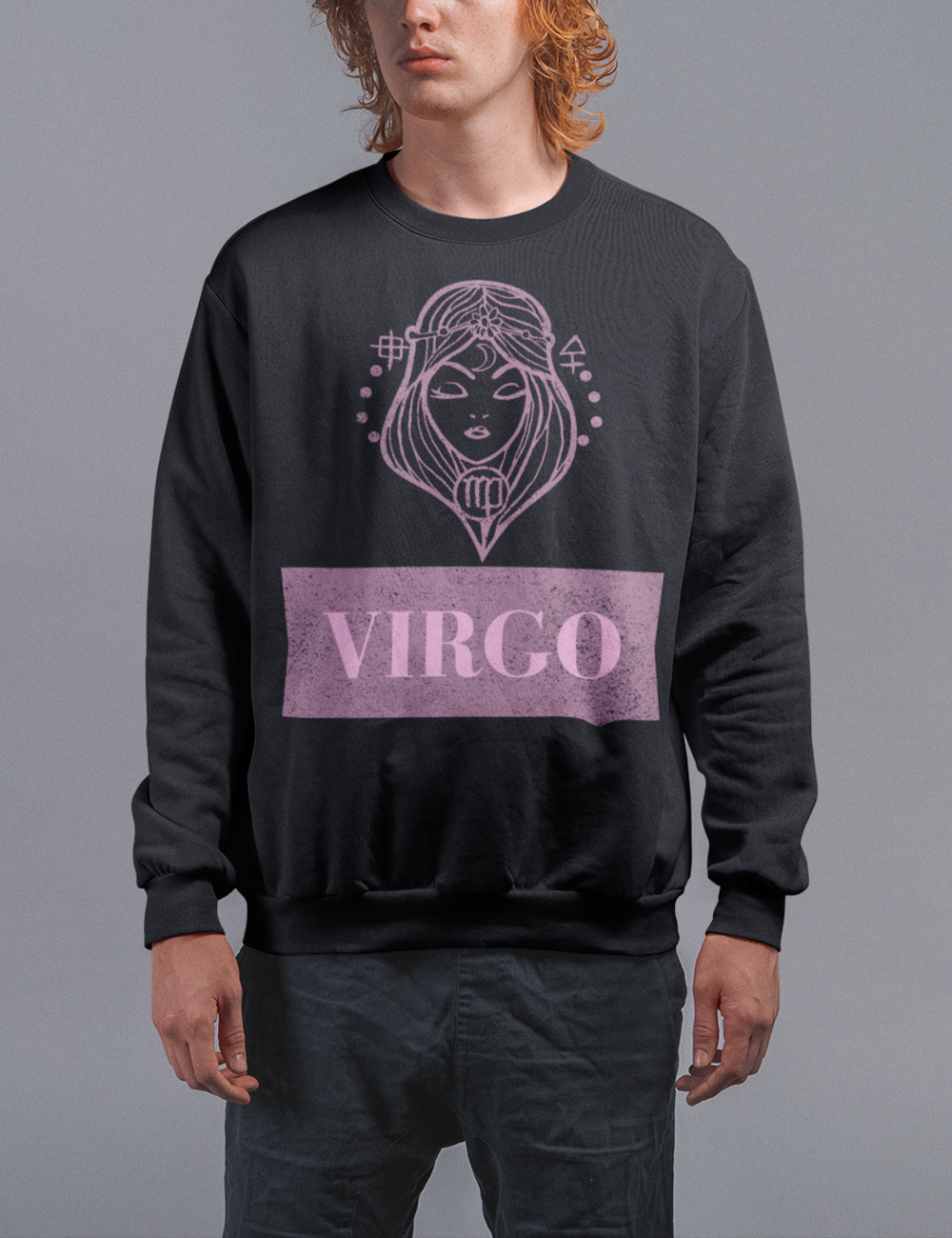 Virgo Men's Crewneck Sweatshirt OniTakai