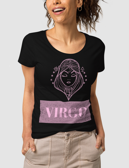 Virgo | Women's Organic Round Neck T-Shirt OniTakai